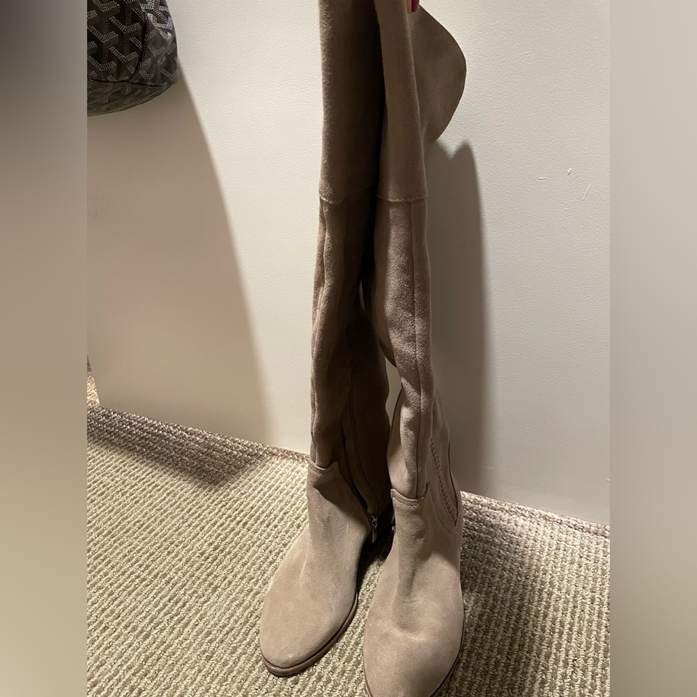 Gently used Vince Camino over the knee boots from Nordstrom rack